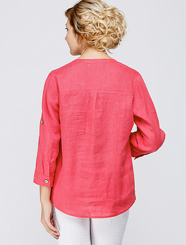 Женская блуза 2/55 из льна - компания Кайрос