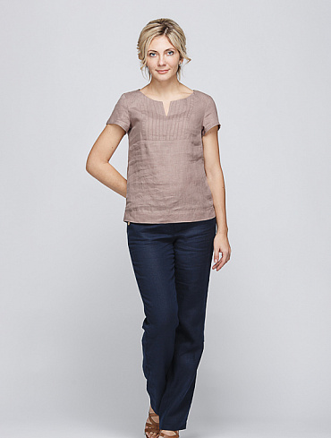 Женская блуза 2/118 из льна - компания Кайрос