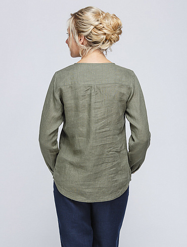 Женская блуза 2/159 из льна - компания Кайрос