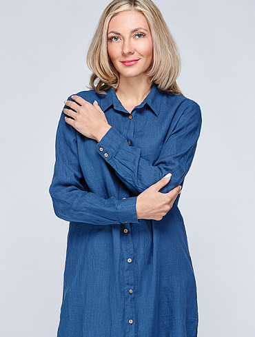 Женская рубашка 2/188 из льна - компания Кайрос
